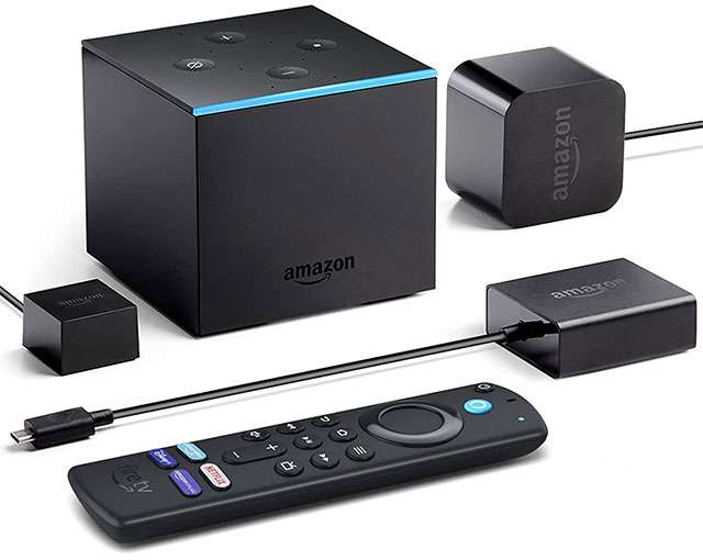 Il dispositivo Fire TV Cube di Amazon