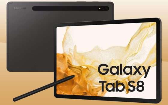 Cyber Monday: tablet Samsung Galaxy Tab S8 a -199€
