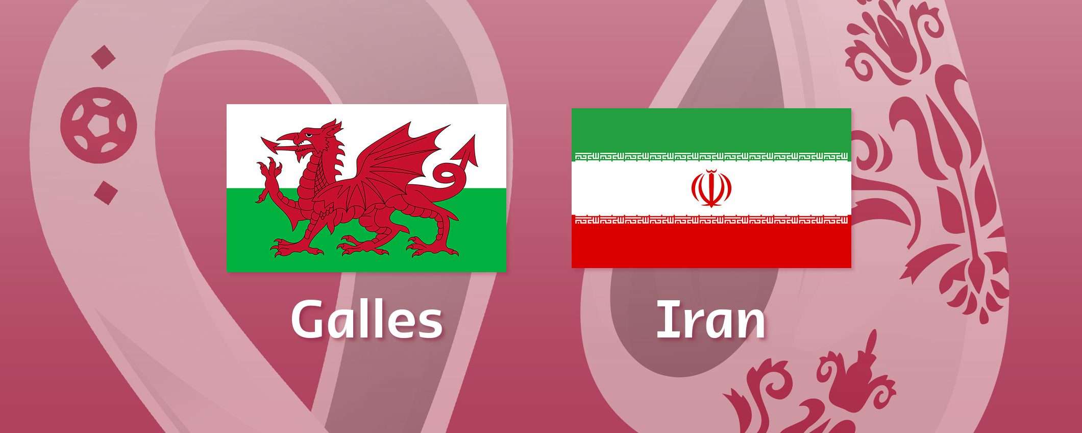 Come vedere Galles-Iran in streaming (Mondiali)