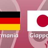 Come vedere Germania-Giappone in streaming (Mondiali)