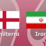 Come vedere Inghilterra-Iran in streaming (Mondiali)