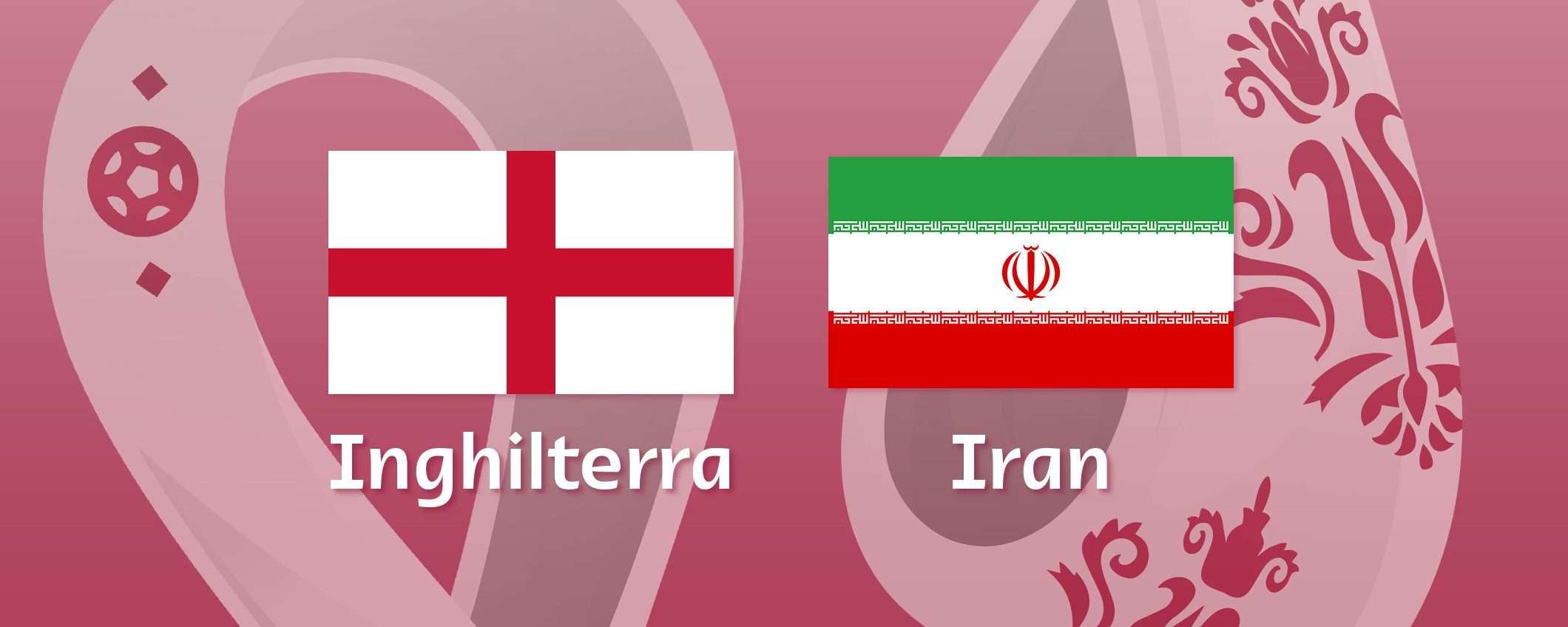 Come vedere Inghilterra-Iran in streaming (Mondiali)