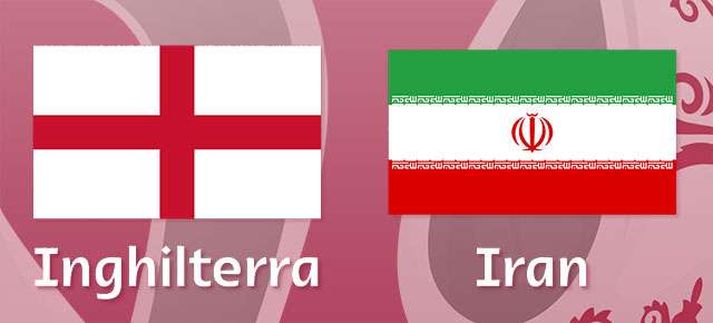 Inghilterra-Iran (Mondiali di Calcio, Qatar 2022)