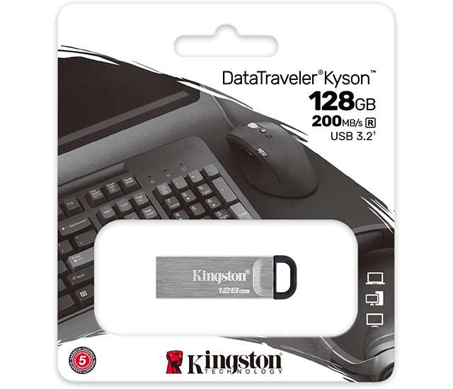 Kingstone DataTraveler Kyson: pendrive USB 3.2 da 128 GB
