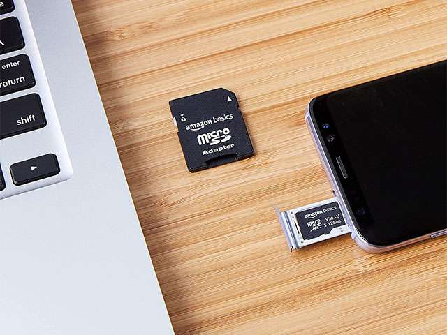 La microSD da 128 GB del marchio Amazon Basics