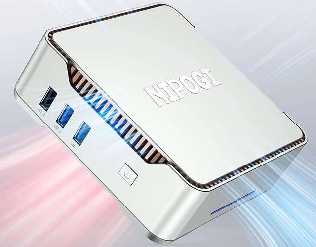 NiPoGi GK3 Pro: Mini PC con processore Intel