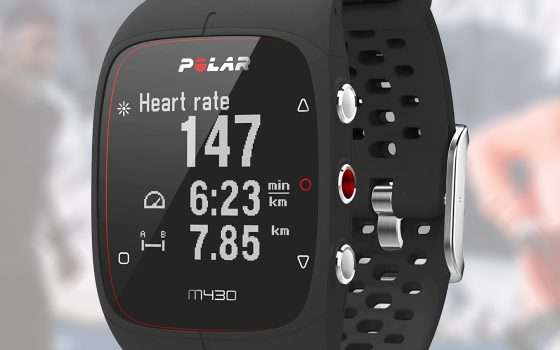Polar M430: smartwatch GPS per la corsa a -95€