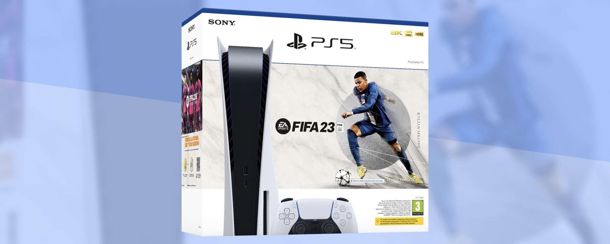 PS5+FIFA 23: il bundle è disponibile su eBay