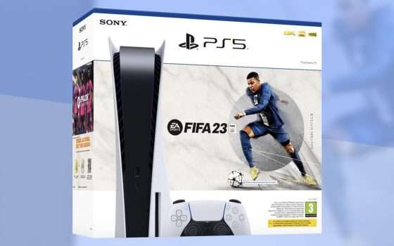 PS5+FIFA 23: il bundle è disponibile su eBay