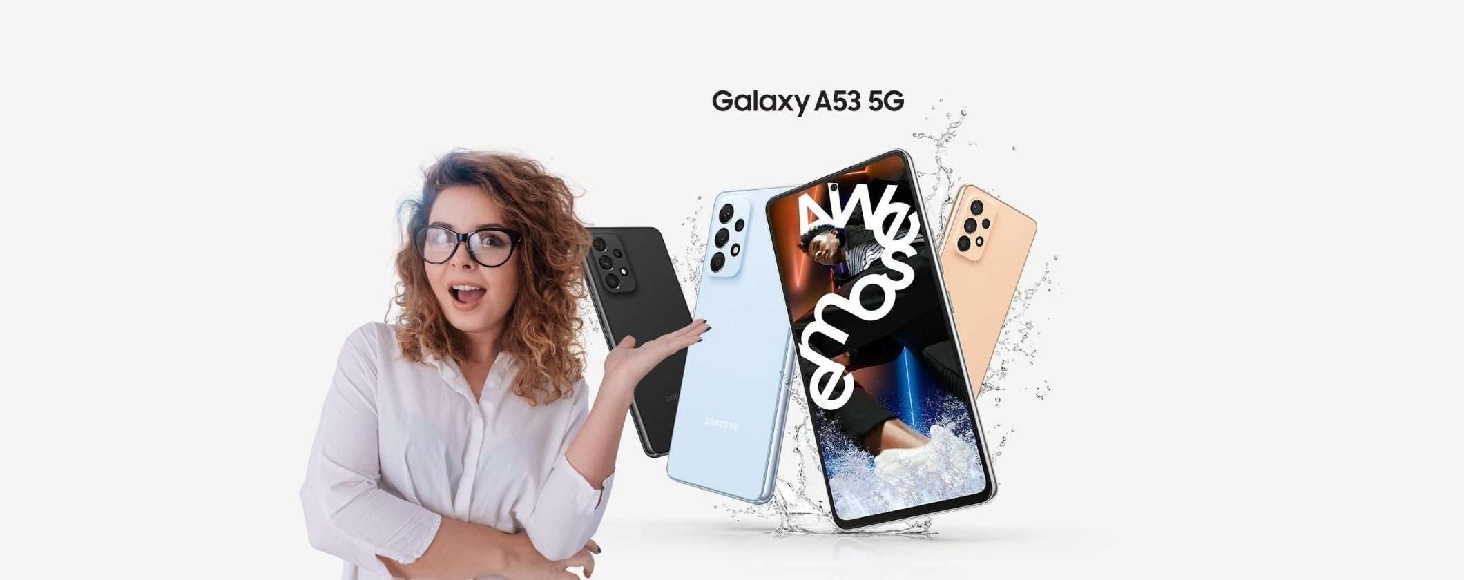 Samsung Galaxy A53: super sconto di 145€ su Amazon