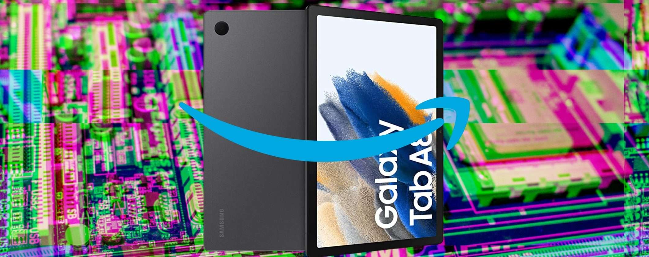 Samsung Galaxy Tab A8: il Black Friday Amazon frantuma il prezzo