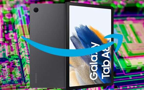 Samsung Galaxy Tab A8: il Black Friday Amazon frantuma il prezzo