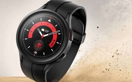 Samsung Galaxy Watch5 Pro torna a 284€ al Black Friday Amazon