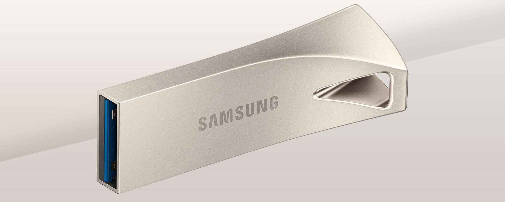 Pendrive USB 3 da 128 GB di Samsung: sconto 56%