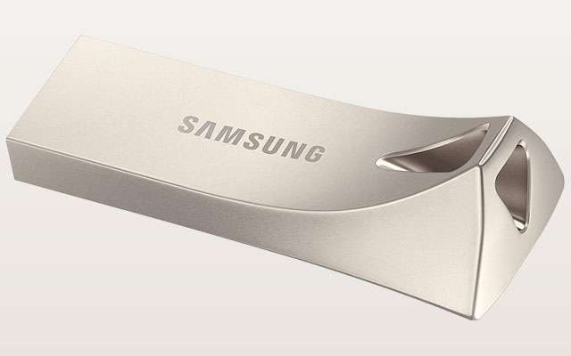 La pendrive USB 3.1 da 128 GB della linea Samsung Bar Plus