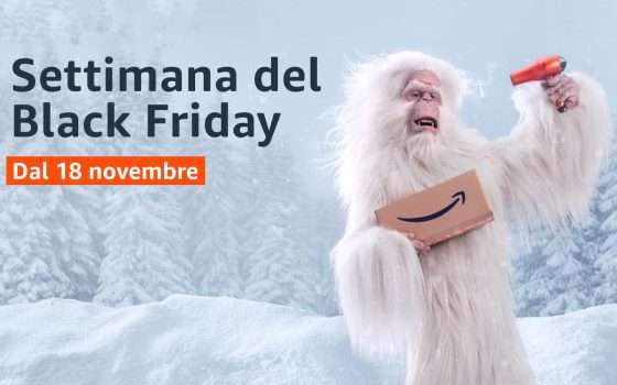 Settimana del Black Friday al via su Amazon