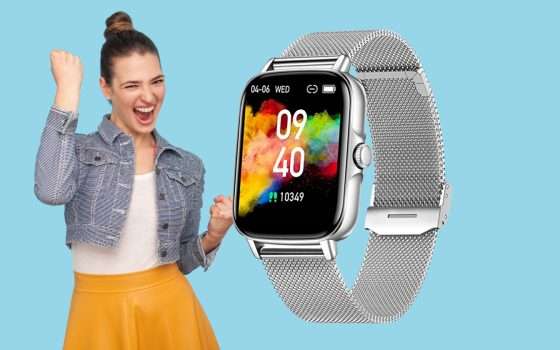 Smartwatch INEYES ricco di funzioni a soli 39€, lo trovi su Amazon