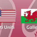 Come vedere Stati Uniti-Galles in streaming (Mondiali)