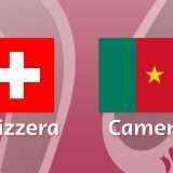 Come vedere Svizzera-Camerun in streaming (Mondiali)