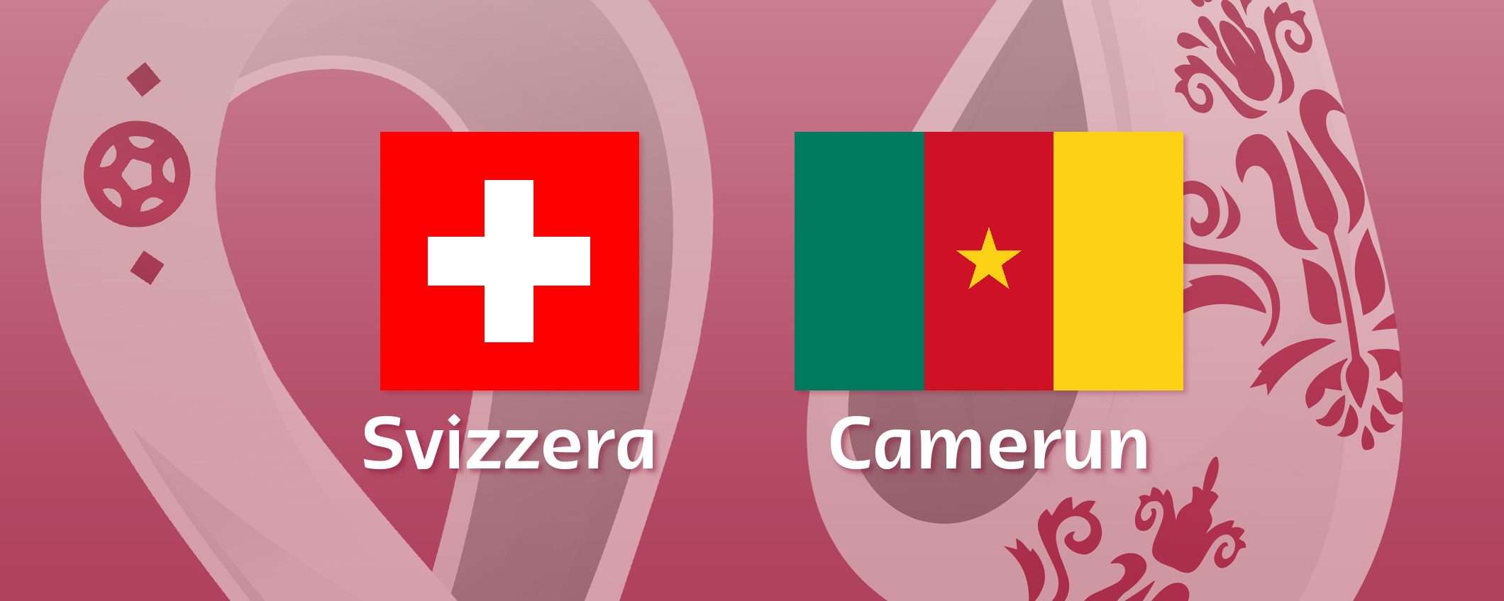 Come vedere Svizzera-Camerun in streaming (Mondiali)