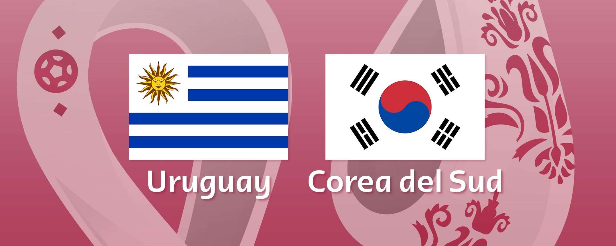 Come vedere Uruguay-Corea del Sud in streaming (Mondiali)
