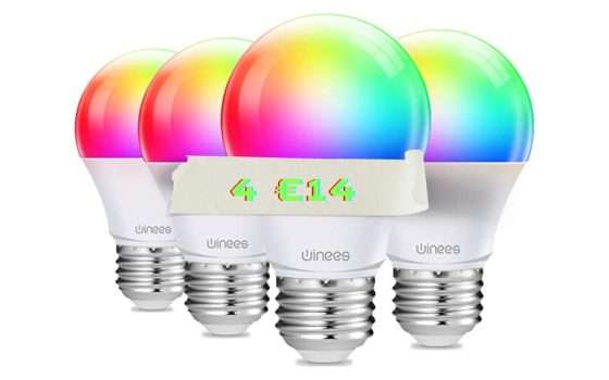 4 Lampadine LED WiFi Alexa: crea la tua atmosfera a soli 14€