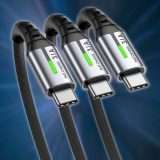 Cavo USB-C per ricarica veloce: 7€ su Amazon per il pacco da 3