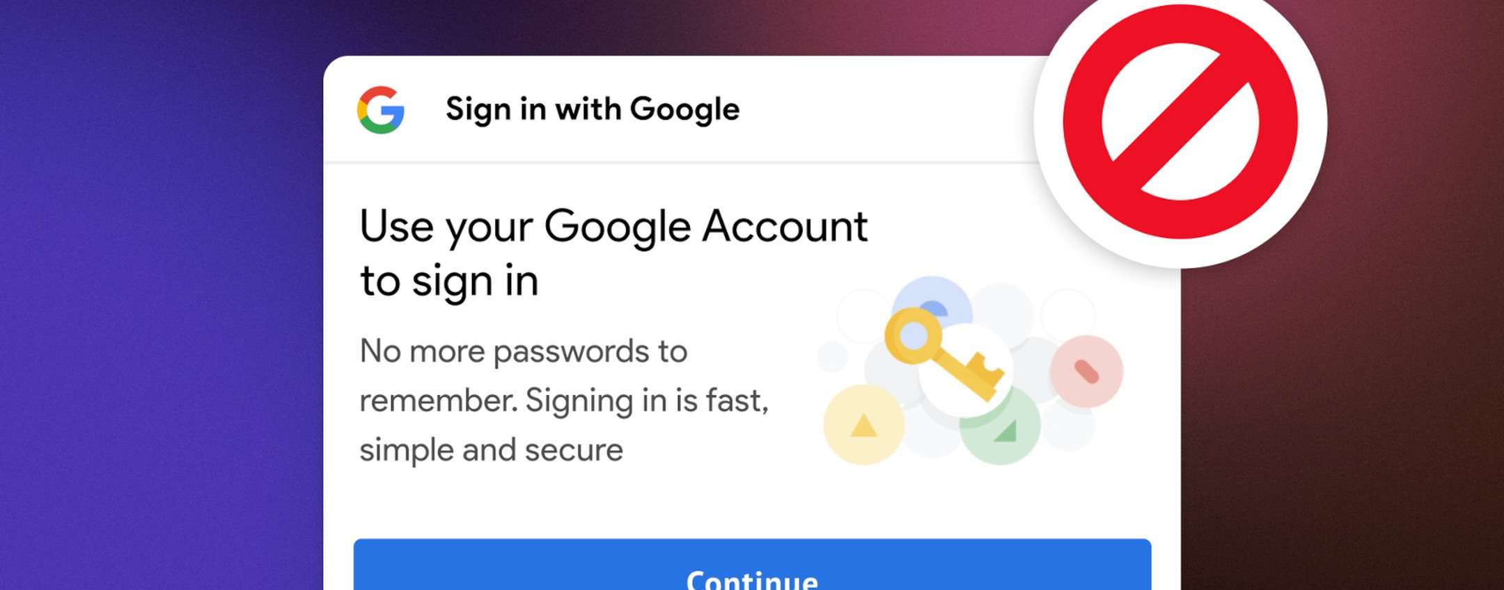 DuckDuckGo blocca i pop-up di Google login