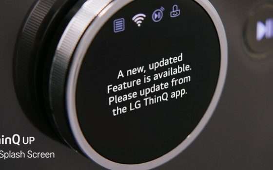 LG ThinQ UP: elettrodomestici aggiornabili da app