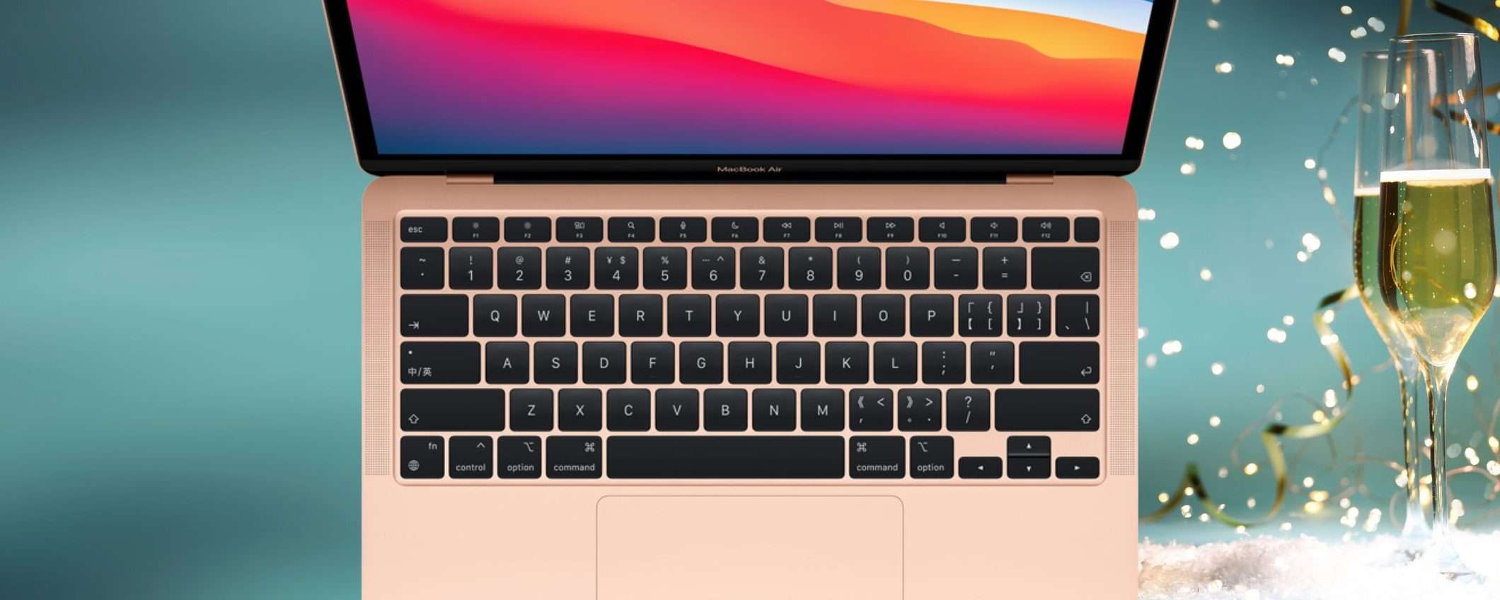 MacBook Air: 260 euro di sconto su Amazon e lo paghi anche a rate