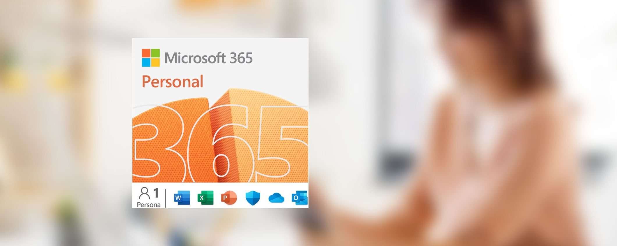 Microsoft 365 Personal in offerta su Amazon: consegna via email