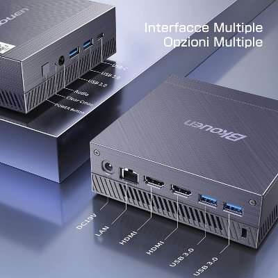 Mini PC interfacce multiple