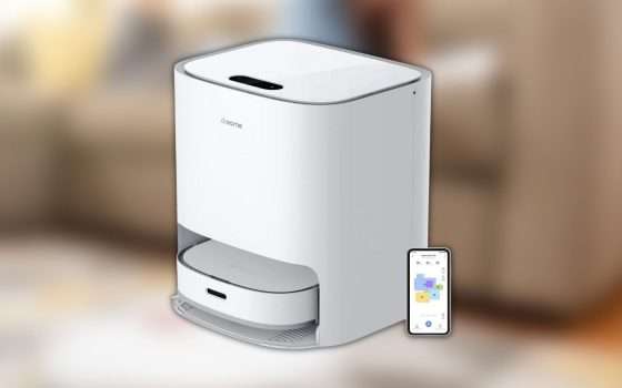 Robot aspirapolvere e lavapavimenti 4-in-1: folle sconto Amazon di 590 euro