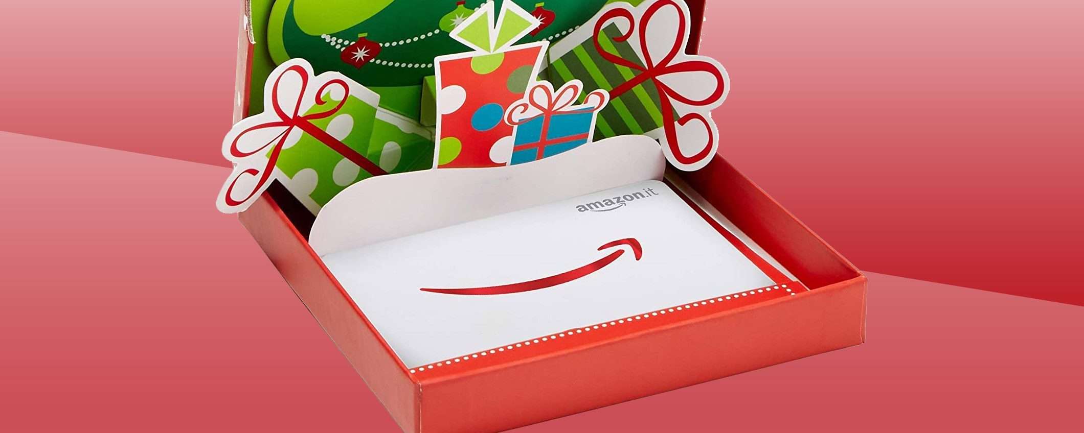 Idee per Natale? Il buono regalo Amazon arriva a casa