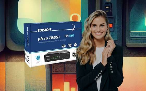Digitale terrestre: da oggi ti serve il decoder Edision Picco T265+