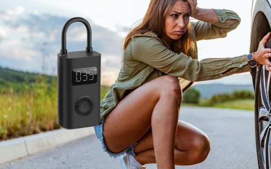 Compressore portatile Xiaomi Mijia 2: altissima qualità e potenza al MINIMO STORICO su Amazon