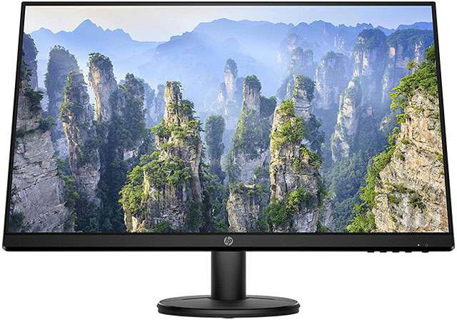 Il monitor HP V27e da 27 pollici con risoluzione Full HD