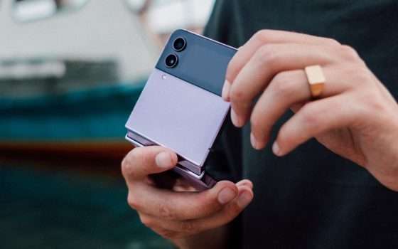 Samsung Galaxy Z Fold6: piega del display meno evidente