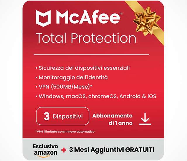 La suite McAfee Total Protection 2023 per la sicurezza di tutti i dispositivi