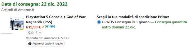PS5 con God of War: Ragnarock