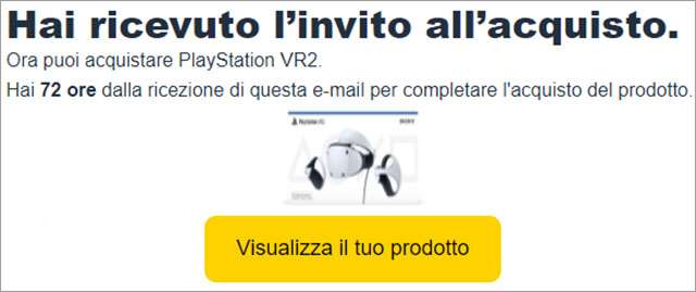 Il nuovo visore PlayStation VR2 di Sony per la realtà virtuale su PS5: l'invito di Amazon per il preordine