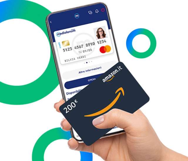 Un buono Amazon da 200 in regalo se apri SelfyConto