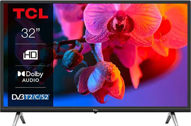 Il televisore TCL da 32 pollici con schermo HD