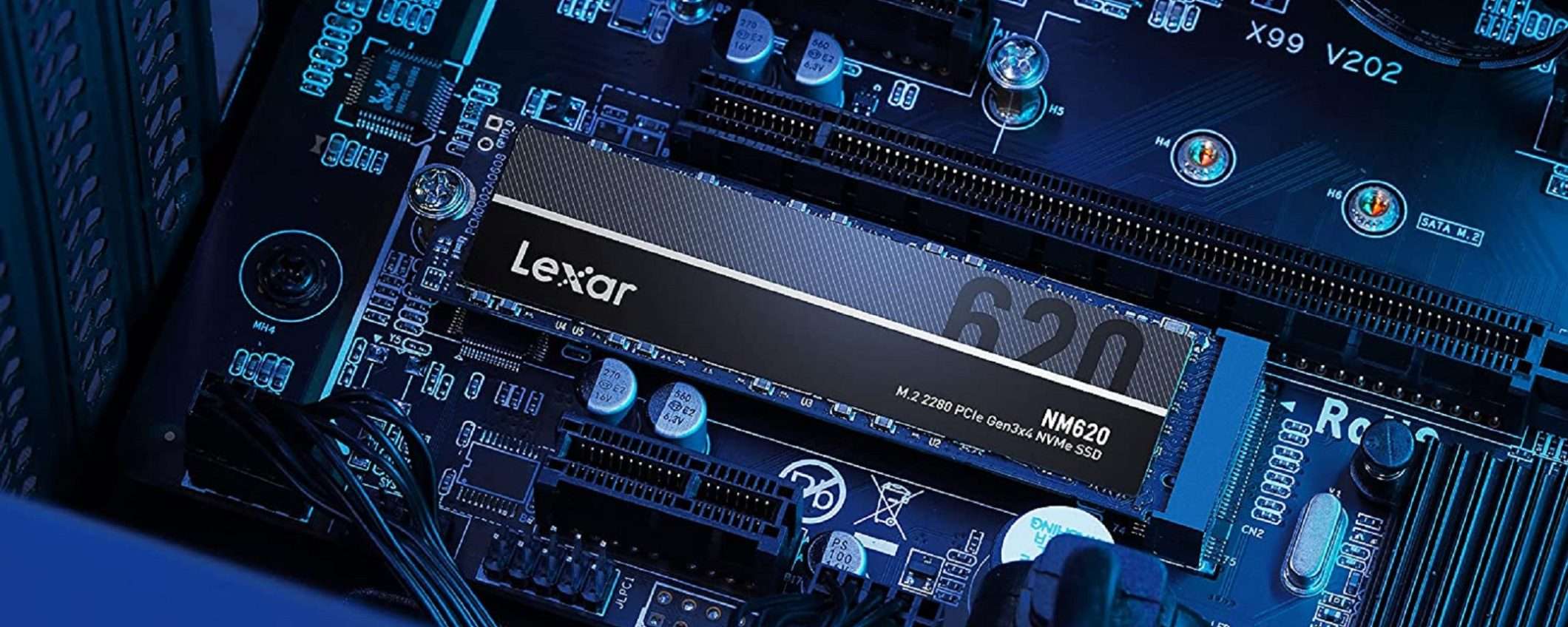 SSD interno Lexar NM620 da 1TB al suo MINIMO STORICO su Amazon