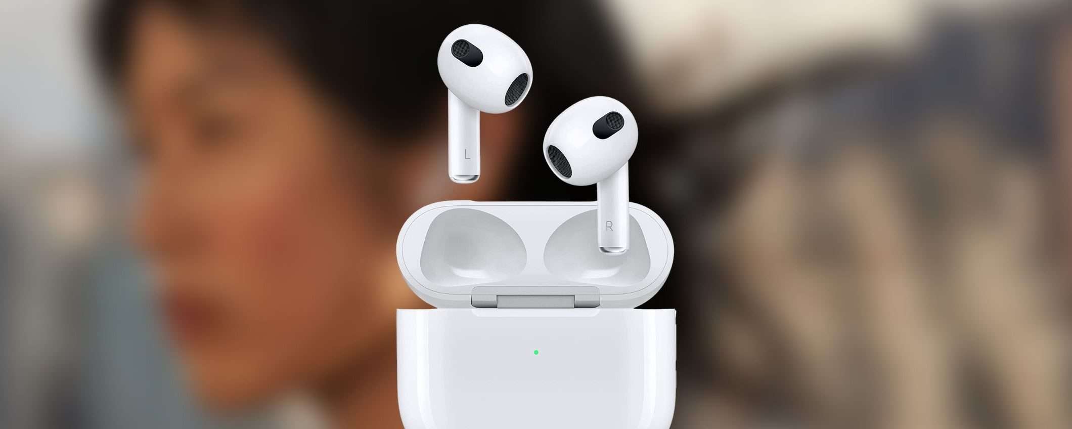 Apple AirPods di terza generazione crollano al MINIMO STORICO (-40€)