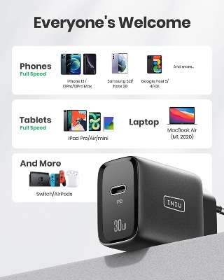 Caricabatterie 30W compatibilità