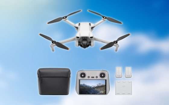 Il drone più venduto su Amazon crolla in offerta al minimo storico