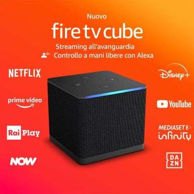 Fire TV Cube offerta Amazon minimo