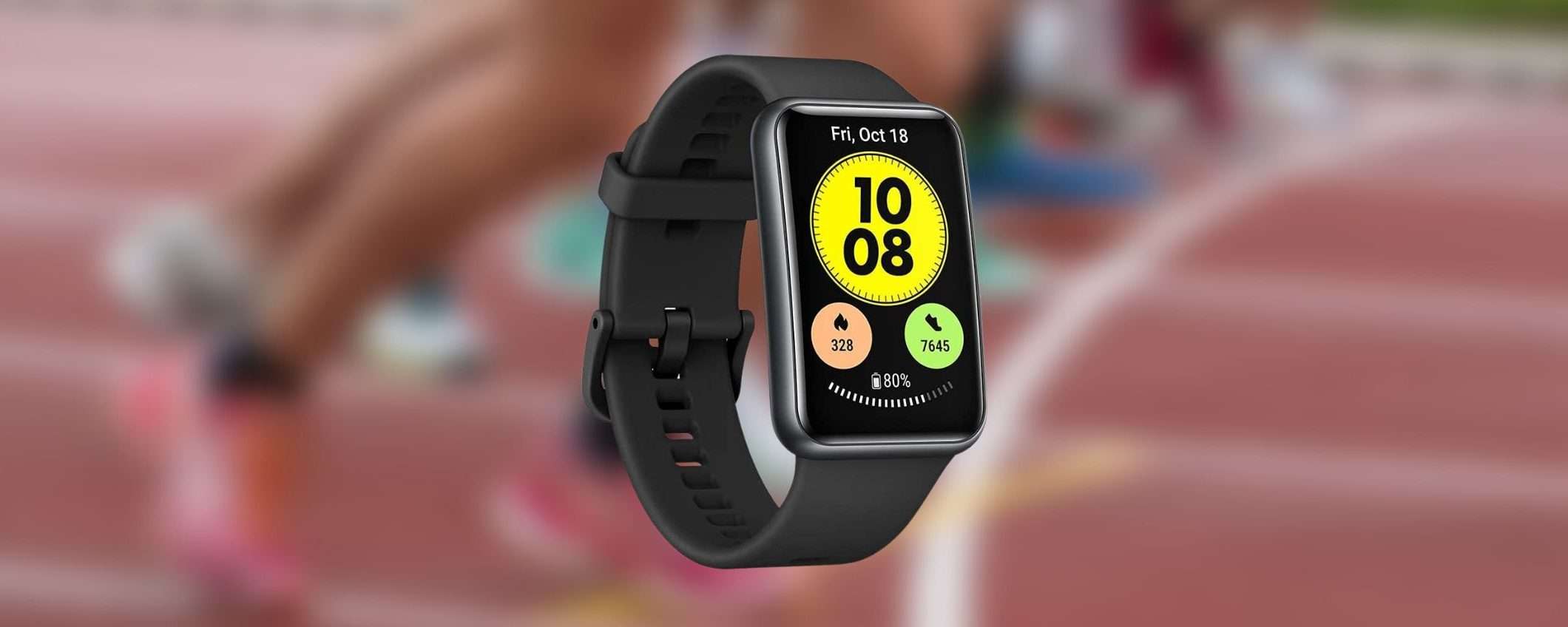 Huawei Watch Fit: che sconto, solo 49 euro su Amazon