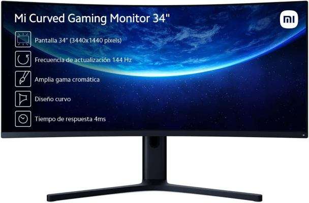 Monitor da gaming curvo Xiaomi offerta